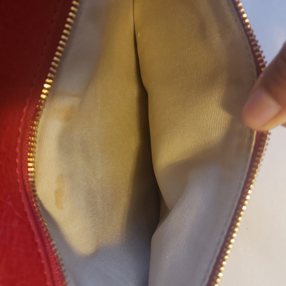 Red Tory Burch Reva Clutch/Shoulder Bag - Picture 2 of 6